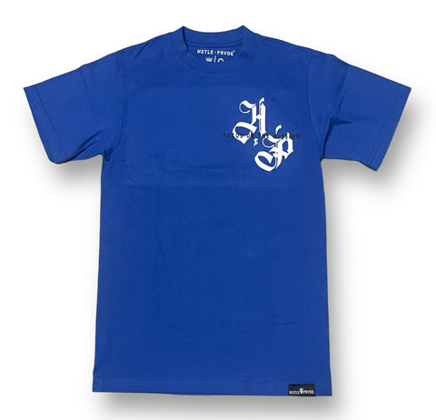 H&P STATE OF MIND TEE (ROYAL BLUE)