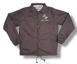 H&P MAGNIFICENT LOGO COACH JACKET (DARK GREY)