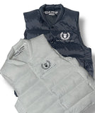 H&P PILLAR LOGO PUFFER VEST (WHITE)