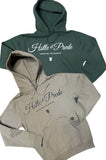 H&P CURSIVE LOGO HOODIE (ALPINE GREEN)